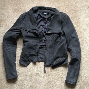 Green suede jacket, faux green suede moto jacket